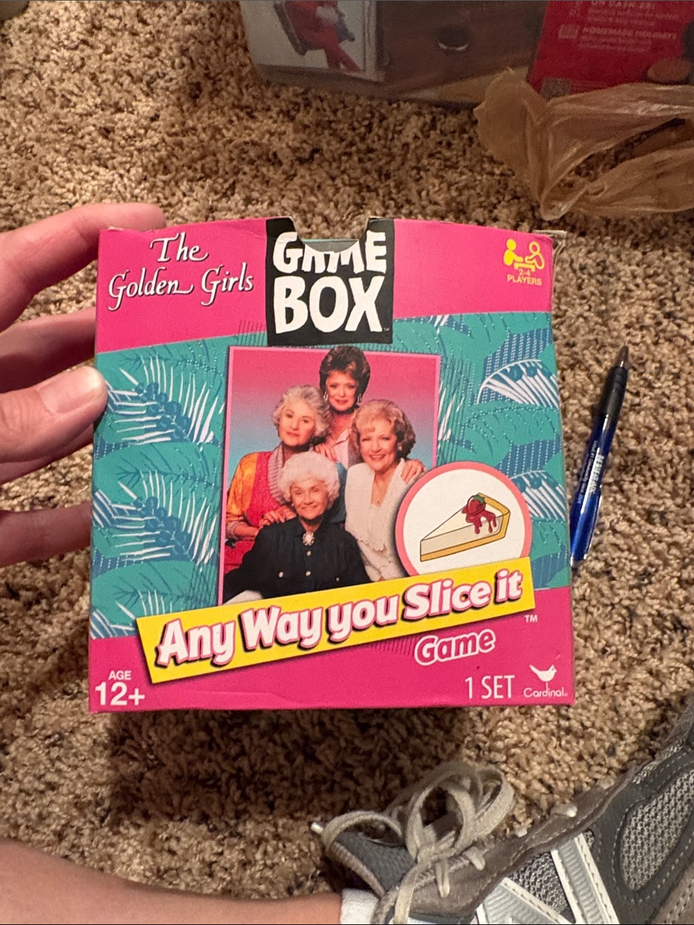 The Golden Girls 'Any Way You Slice It' Board Game - Pink